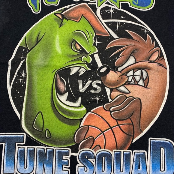 Space Jam Monstars T shirt Men’s size medium retro tune squad tee - Picture 3 of 9